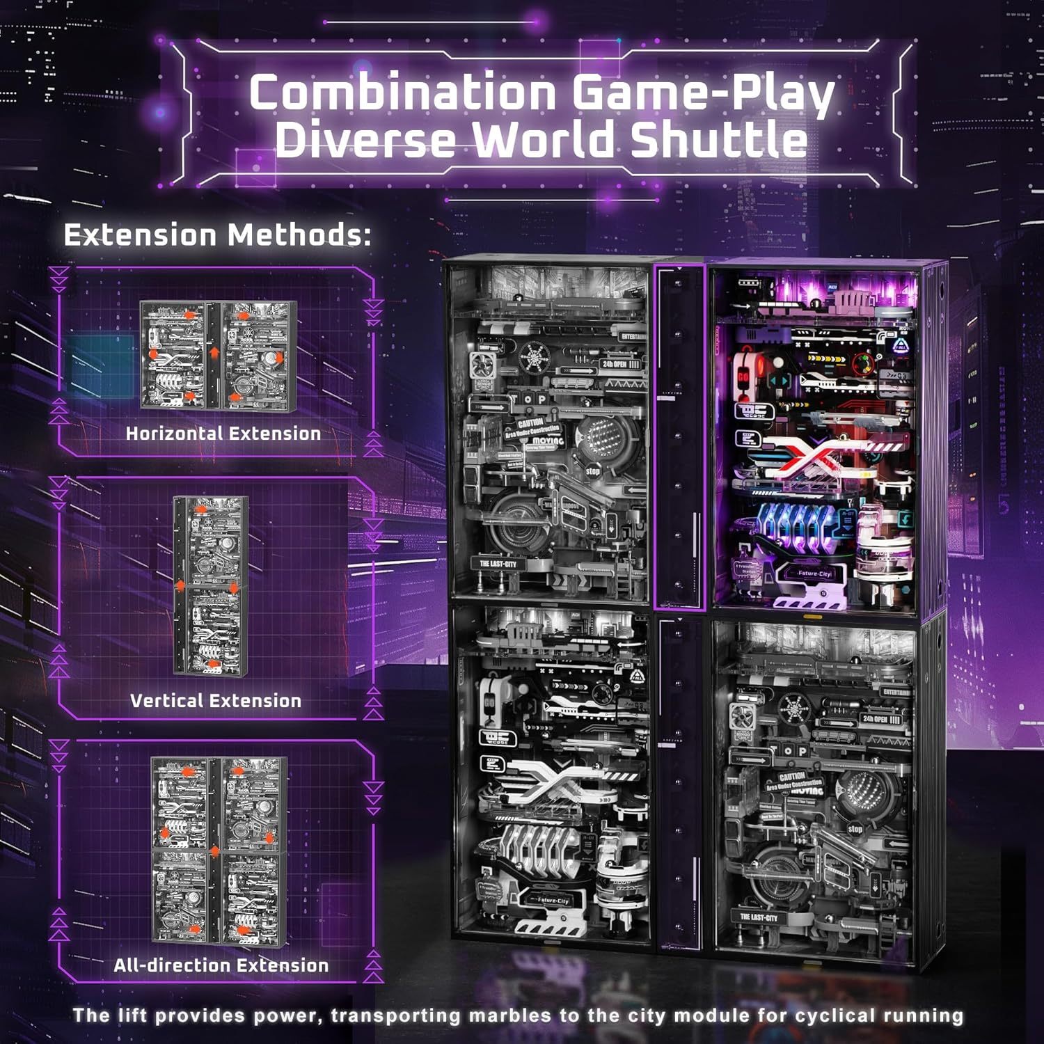 ROBOTIME 3D-Puzzle Kit - LED-Leuchten im Dunkeln – Bild 6