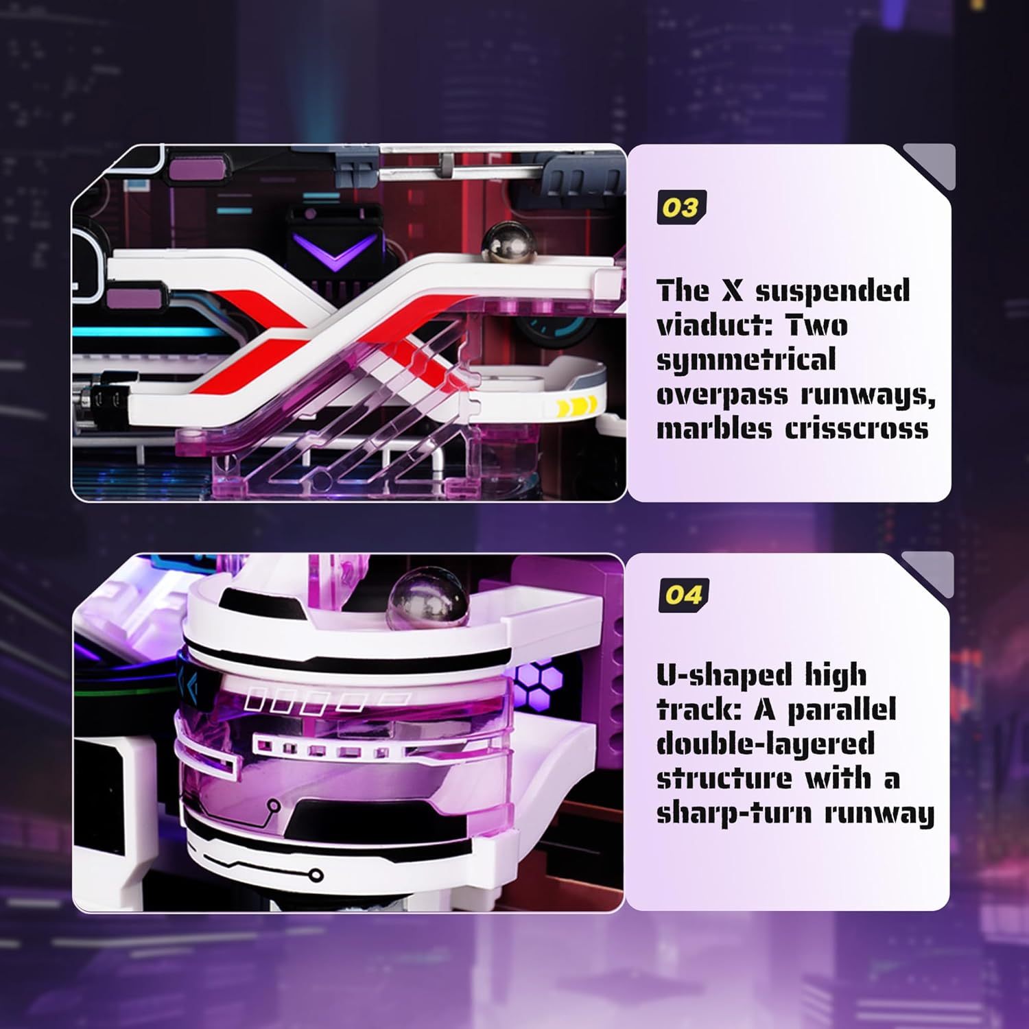 ROBOTIME 3D-Puzzle Kit - LED-Leuchten im Dunkeln – Bild 2