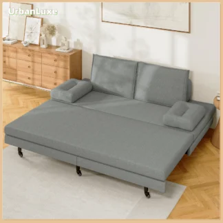 UrbanLuxe ausziehbares Schlafsofa 90/180 x 200 cm mit Lattenrost