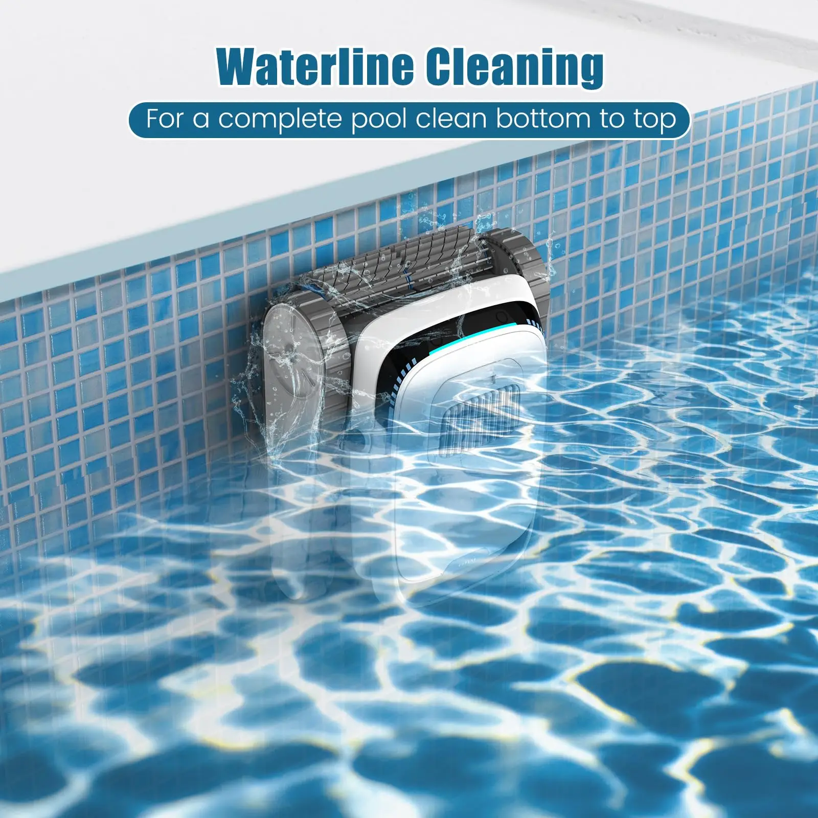 AIRROBO Intelligenter Pool-Reinigungsroboter–120 min. Laufzeit, Wandklettern – Bild 2