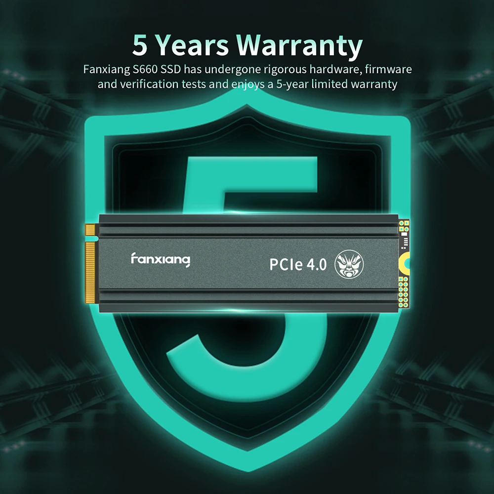 Fanxiang S660 M.2 NVMe-SSD 500GB-2TB, 5000 MB/s – Bild 6