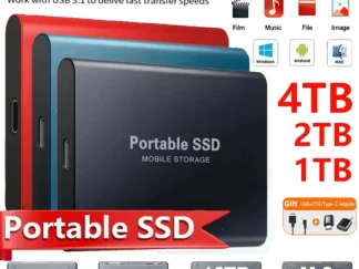 1-4 TB externe Hochgeschwindigkeits-SSD-Festplatte
