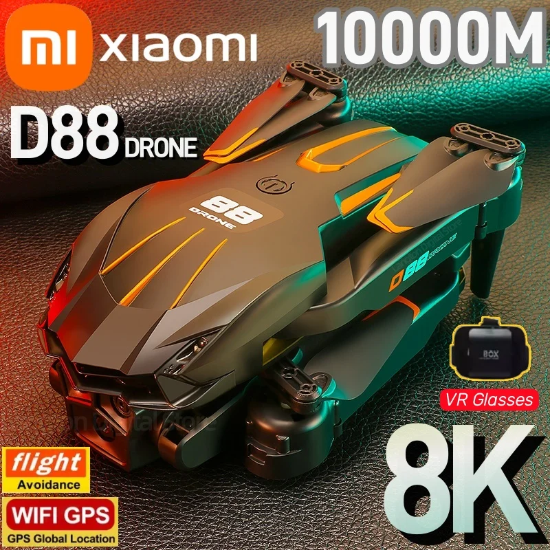 Xiaomi D88 Drohne mit 8K Dual Kamera, macht professionelle Luftaufnahmen