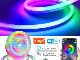 12V RGB Neon LED-Strip, Wlan, Smartphone