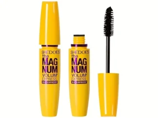 Wasserdichte Wimperntusche, natürlich, einfach aufzutragen & langlebig