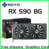 SOYO AMD RX-590 8GB GDDR5 Grafikkarte 256Bit