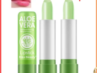 2x Aloe-Vera Lippenpflegestift, langanhaltend & lichtbeständig