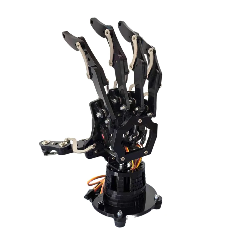 5-Achsen humanoide Roboterhand mit Sockel für Arduino