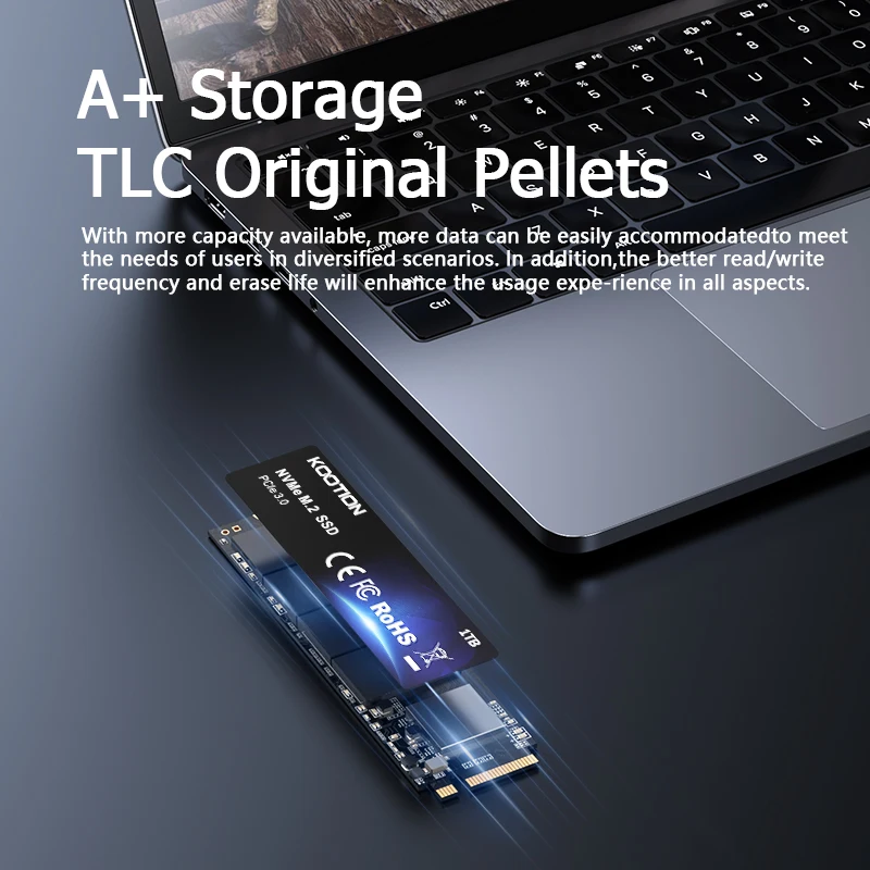 Kootion X15 256GB-2TB M.2 NVMe PCIe SSD – Bild 2