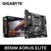 GIGABYTE B550M AORUS ELITE Micro-ATX Mainboard, AMD Ryzen Serie, Dual Kanal DDR4