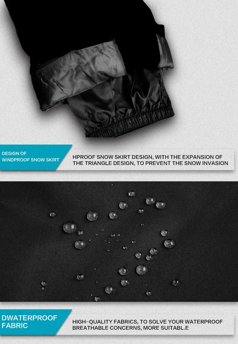 Wasserdichte Ski-Snowboardhose – Bild 6