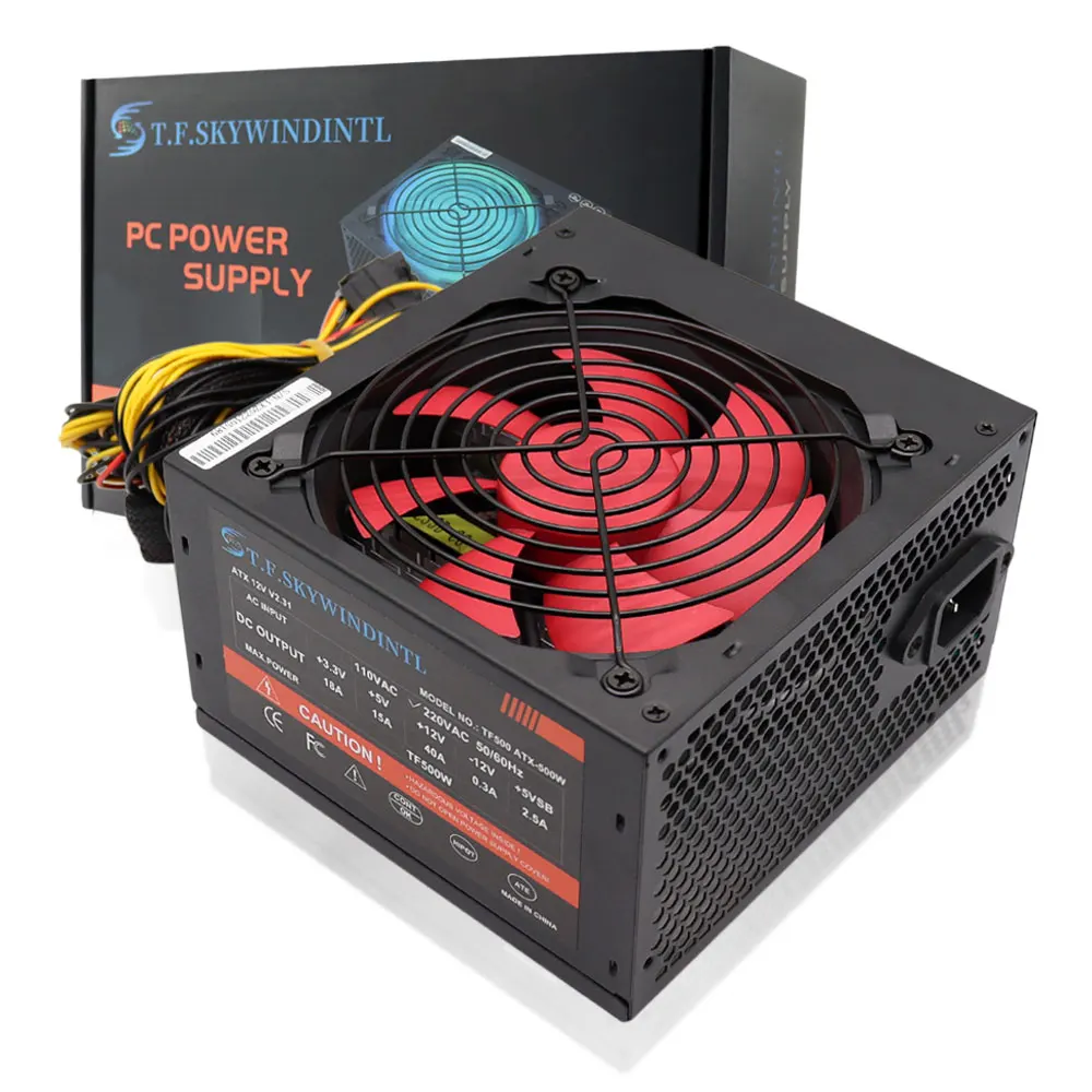 ATX Netzteil 400W - 800W, 220V für Desktop PC's – Bild 2