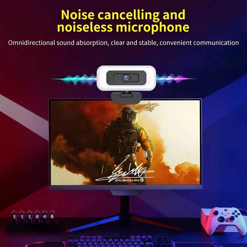 Xiaomi 2K/4KFull HD Webcam mit Autofokus Webcam – Bild 4