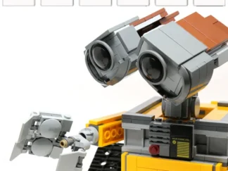Roboter Wall-E-Nachbau, kein Original, Steckbaustein(LEGO-ähnlich)