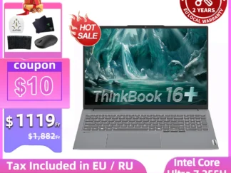 Lenovo-ThinkBook 16+ Intel Core Ultra Serie, Arc Grafik, 32GB DDR5, 1TB SSD, 16-Zoll & 165Hz