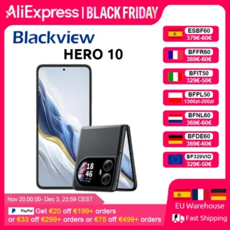Blackview HERO 10 Smartphone 6.9", faltbar, 12GB RAM, 256GB Speicher