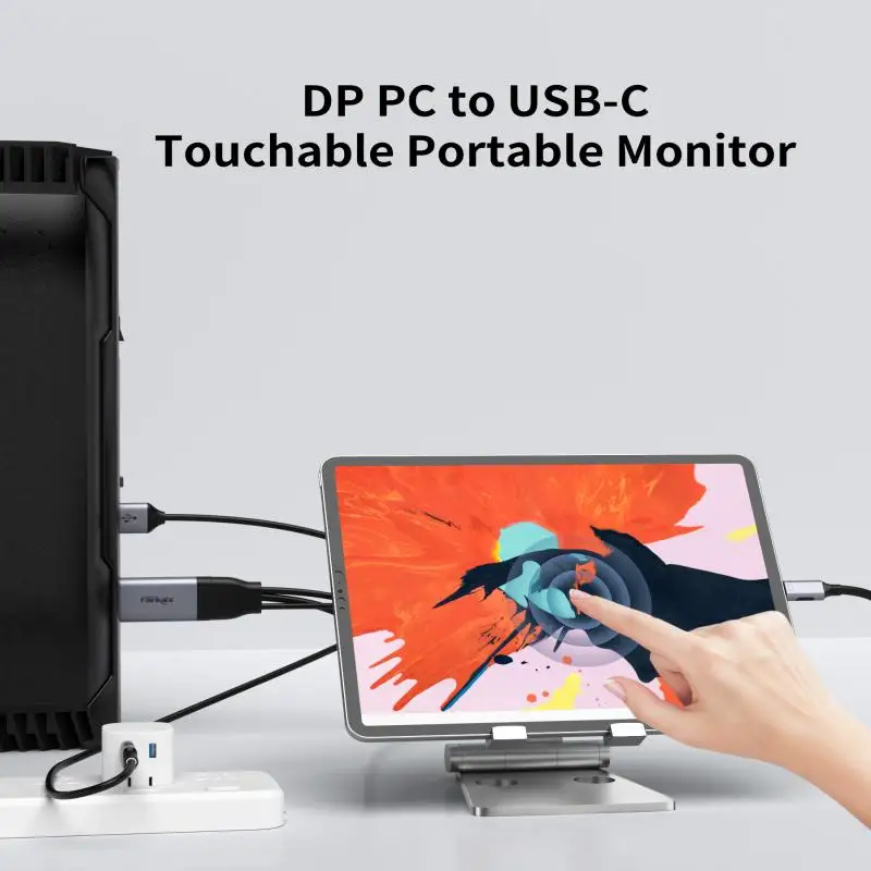 4K60Hz DP-Kabel auf USB-C mit PD Displayport auf USB-C – Bild 3