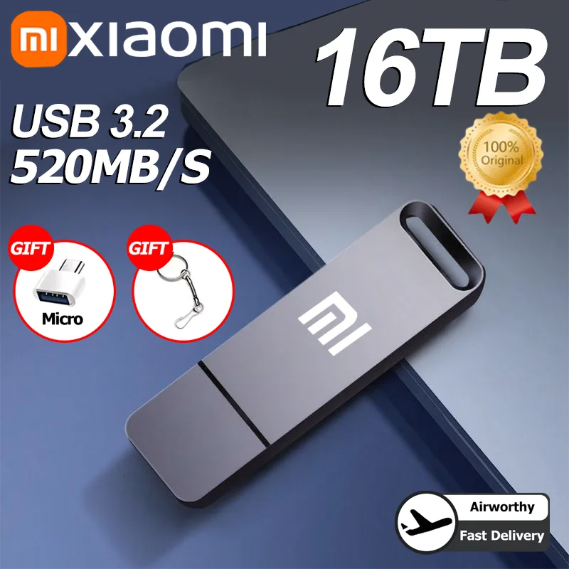 Xiaomi 16TB USB-Stick - Flash Drive mit USB-C Adapter – Bild 2