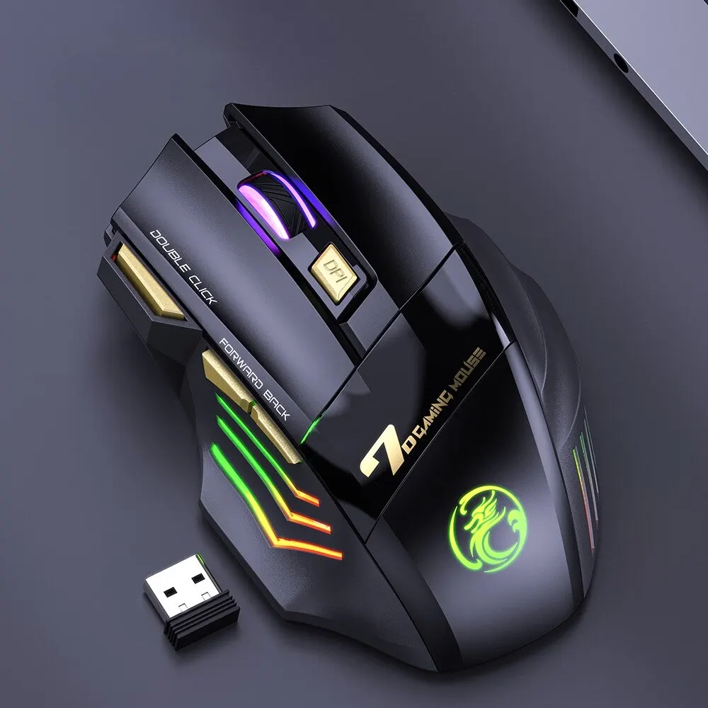 Drahtlose Gaming-Maus USB Imice GW-X7 3200dpi, Bluetooth – Bild 5