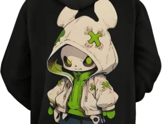 Lässiger Hoodie mit coolem Aufdruck