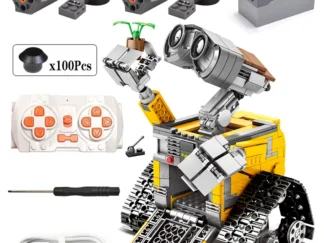 High-Tech Wall-E Nachbau, Steckbausteine (LEGO-ähnlich)