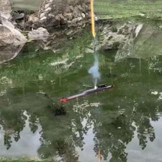 Ferngesteuertes RC-UBoot mit abschießbarer Rakete