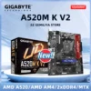 GIGABYTE A520M Motherboard, AM4 Sockel, DDR4 RAM & NVMe SSD