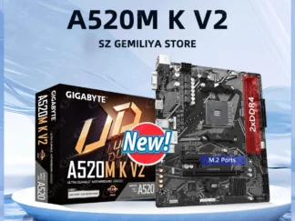 GIGABYTE A520M Motherboard, AM4 Sockel, DDR4 RAM & NVMe SSD