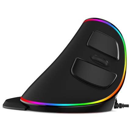 Vertical Ergonomic Snail RGB Anti-Mouse Hand Wired Mouse – Bild 5