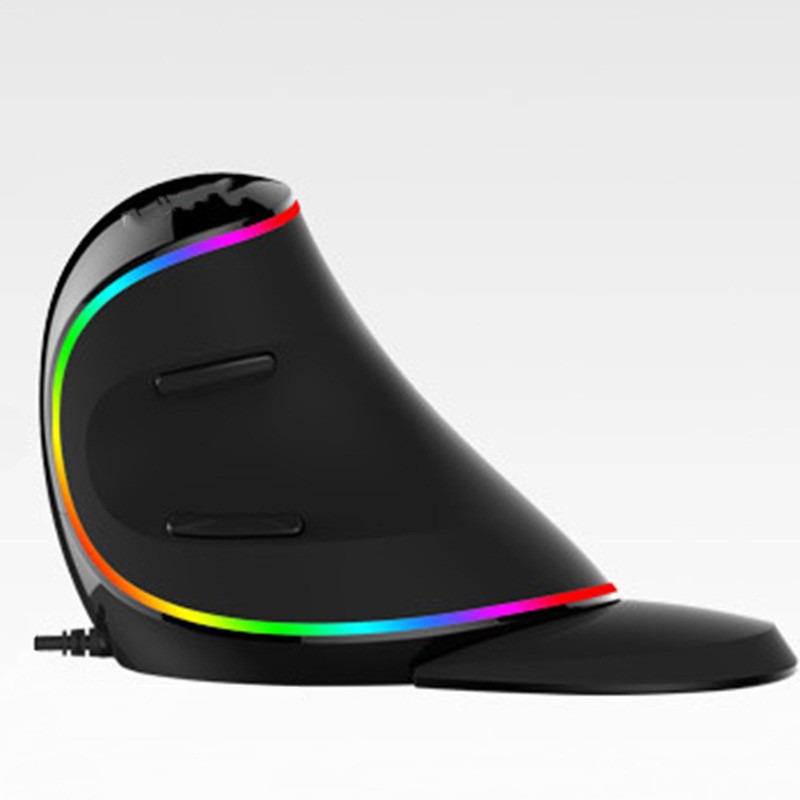 Vertical Ergonomic Snail RGB Anti-Mouse Hand Wired Mouse – Bild 2