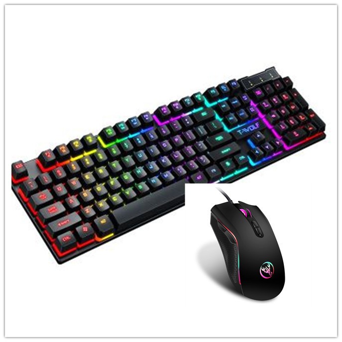 RGB Leuchtende Gaming-USB Tastatur – Bild 4