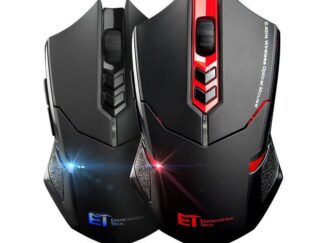 Energiesparende, leuchtende & kabellose Maus