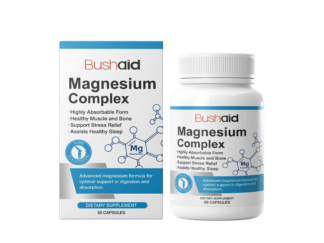 BushAid Vitamin Complex Pflegekapseln zum Verjüngen und Verbessern des körperlichem und geistigem Wohlbefinden