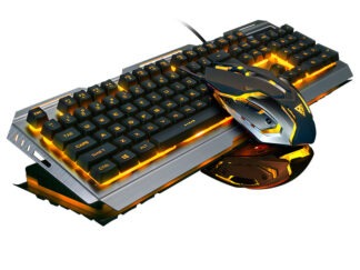 Wired gaming keyboard for notebook desktop