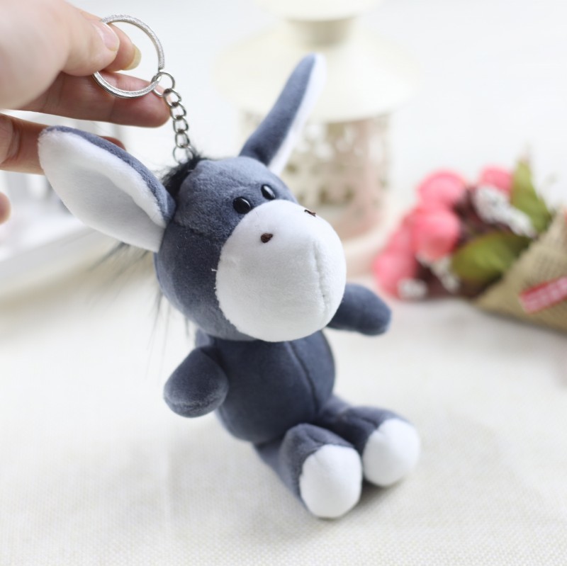 Cute Little Animal Plush Pendant Lion Giraffe And Hippo – Bild 9