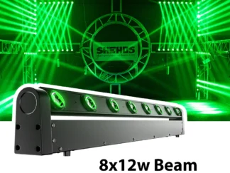 8x12W Beam Moving Head RGBW 4in1 Bar Light Professionelles DMX 512 Bühnenlicht