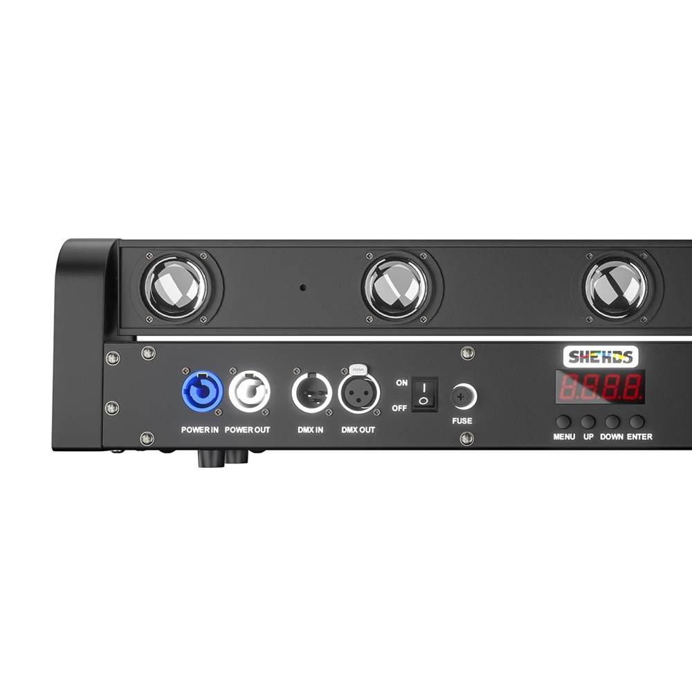 8x12W Beam Moving Head RGBW 4in1 Bar Light Professionelles DMX 512 Bühnenlicht – Bild 2