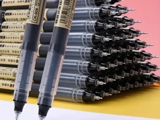 10Pcs/set High Quality Needle Type Gel Pens Straight Liquid Ballpoint Pen Kawaii Stationery School Office Supplies Writing