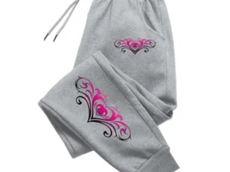 Hochwertige Damen-Jogginghose mit modischem Print