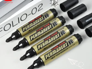 3-6 Marker mit großem Tintenreservoir, dauerhaft wiederverwendbar, wasserfest