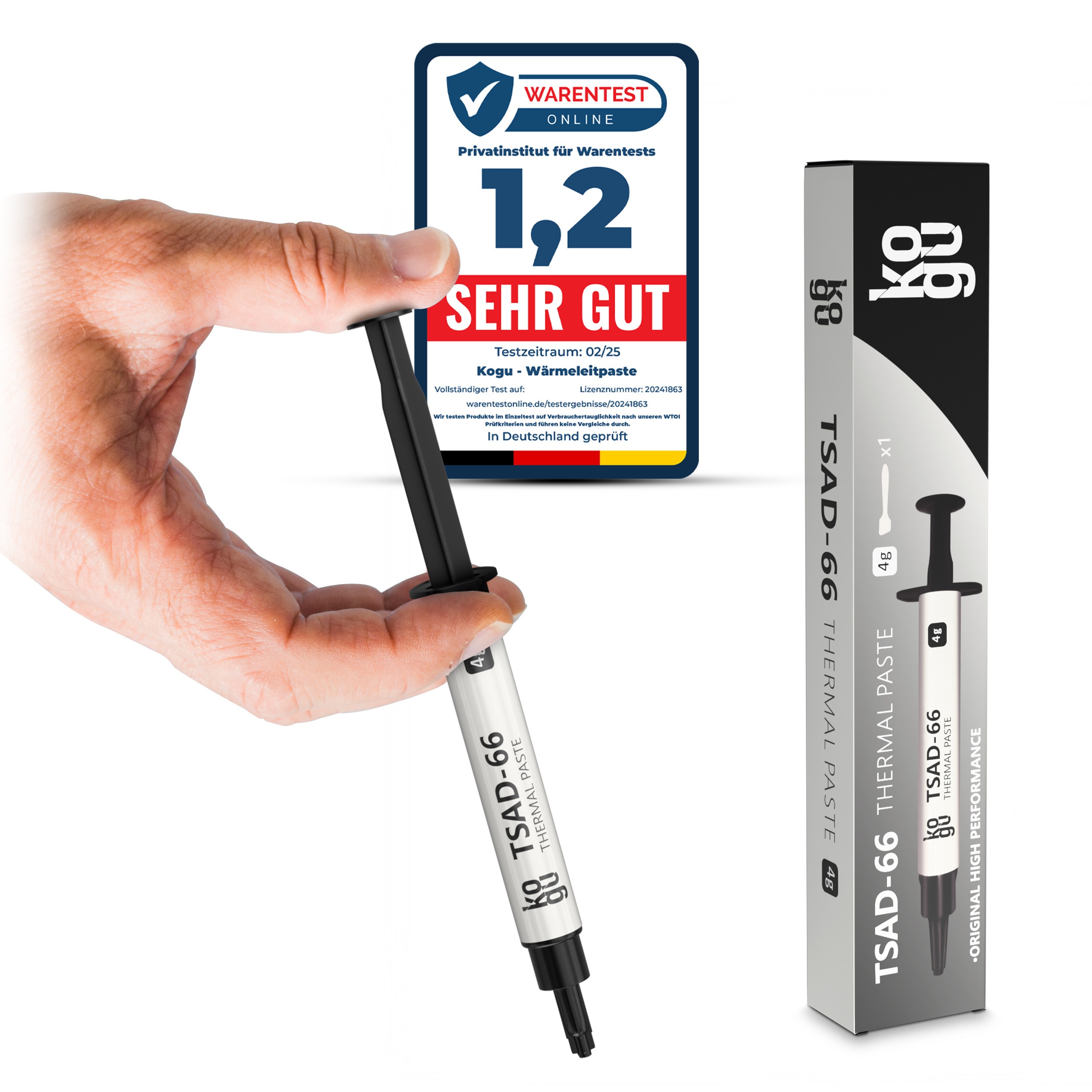 Hochleistungs-Wärmeleitpaste für Prozessoren