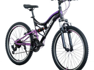 Lynx Aura Mountainbike, 24 & 26Zoll, vollgefedert, 21-Gang-Schaltung