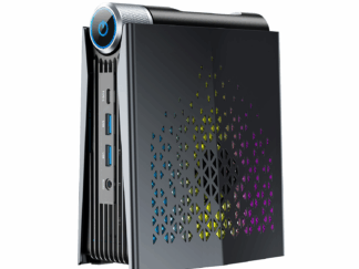 Mini-Gaming-PC mit AMD Ryzen7-Prozessor, 16C DDR4-, 4K-UHD-Display mit RGB-Beleuchtung und 3 einstellbaren Modi für den Business-Einsatz