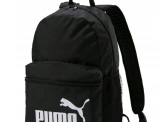 Schwarzer Puma Rucksack mit Flaschenfach, 22L Fassungsvermögen
