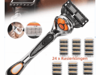 Fusion 5 Rasierer + 24 Rasierklingen