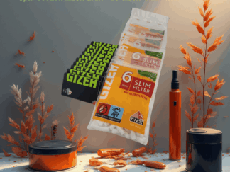 Original Gizeh Kombo – 10x Slimfilter + 10x Fine-Slim Zigarettenpapiere