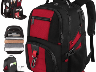 Großer 50-Liter--Rucksack für Damen und Herren, diebstahlsicher