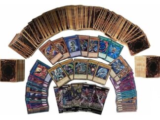 YU-GI-OH! Sammelset - 100 englische Karten + 1x zufälliger Booster der 1. Edition