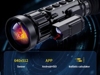 GT MEDIA-650L Wärmebildgerät,1km Reichweite, Nachtsicht-Jagdfernrohr mit 64 GB internem Speicher