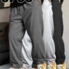 3er-Pack Herrenjogginghosen aus bequemem Material